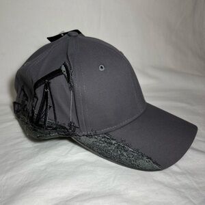 Dri Duck Oil Field Industry Series Hat Adjustable Grey Embroidered 100% Cotton